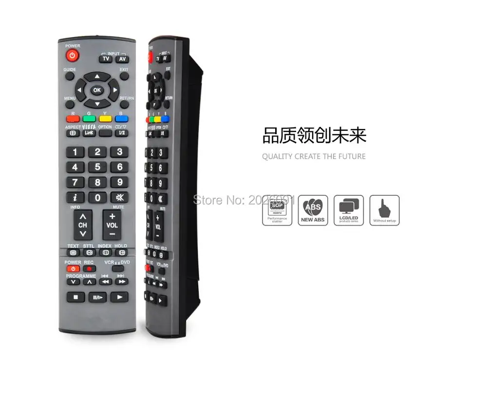 

Remote Control for PANASONIC LCD LED HDTV N2QAYB000322 N2QAYB000321 N2QAYB000486 N2QAYB000103 N2QAYB000543 N2QAYB000226