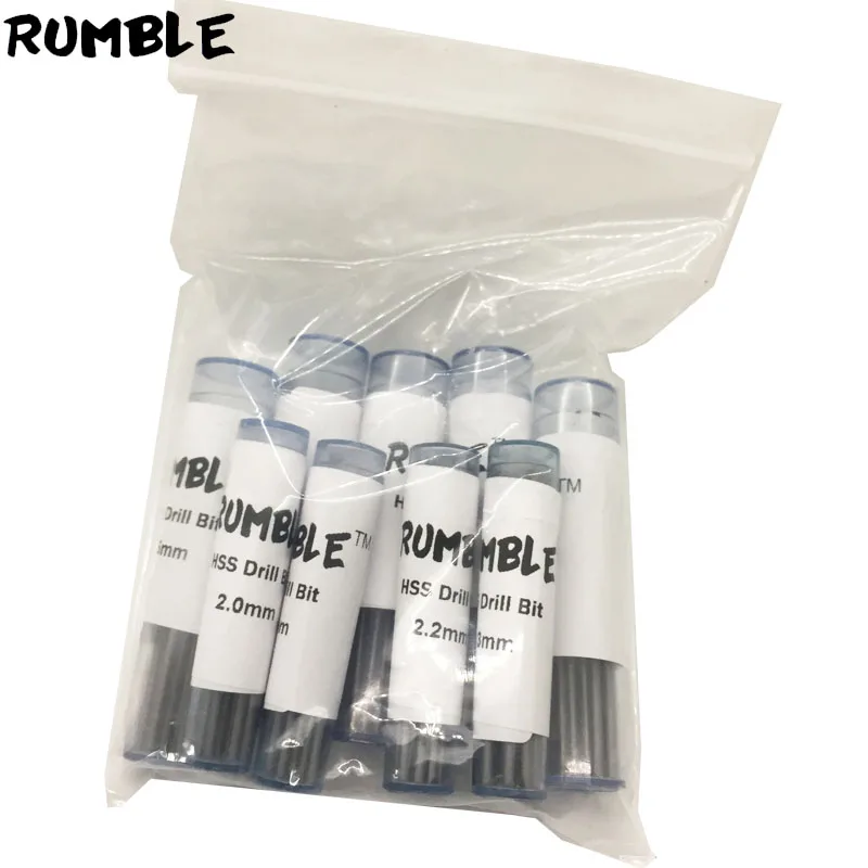 Rumble 90 шт. 2-2,8 мм Спиральные сверла Hss высокоскоростные стальные Сверла Набор DIY сверла Метрическая микро-МОДЕЛЬ РУКОДЕЛИЯ сверла ручной инструмент