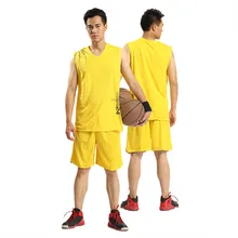 Одежда для баскетбола костюм Толстовка Тонкий спиннинг полиэстер ткань однотонный тренировочный костюм для спорта на открытом воздухе желтый большой размер