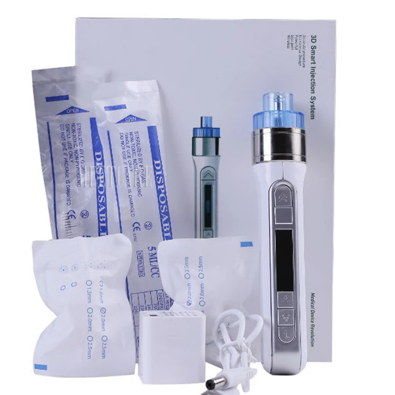 

Portable 3D Smart Water Injection Pen Handheld Meso Gun Injector Facial Skin Rejuvenation Anti Aging Remove Eye Bag Mesotherapy