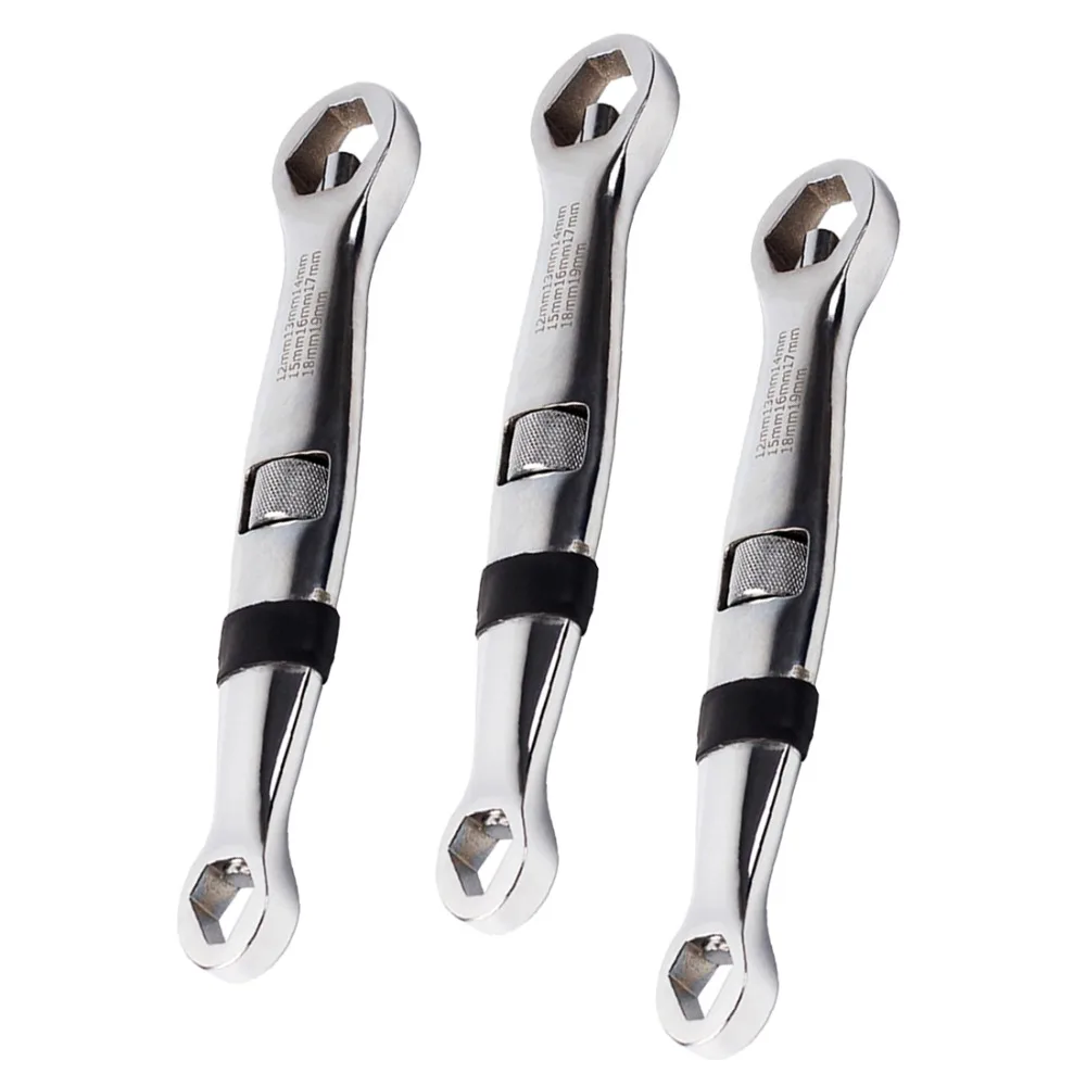 4 To 19mm Adjustable Wrench Spanner 23 In 1 Multifunctional Flexible