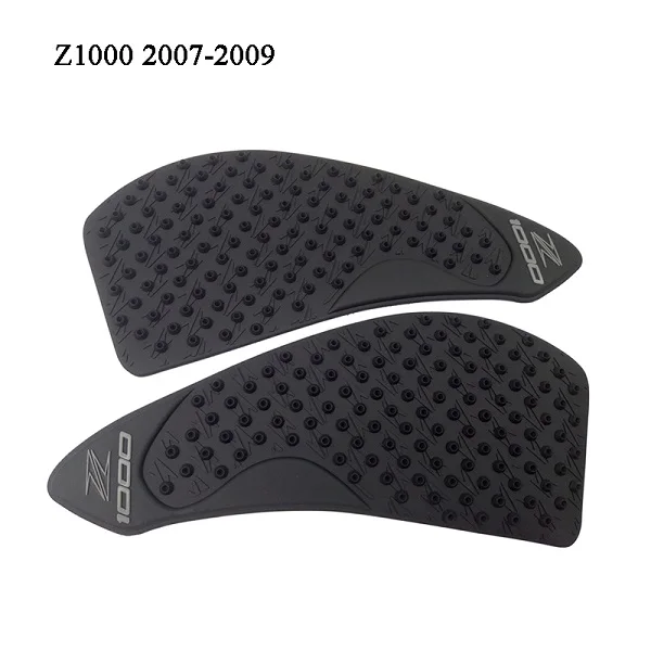 MTImport 2017 08 2009 Z1000 Anti slip Tank Pad Side Gas Knee Grip Traction Pad Sticker Decals For Kawasaki Z1000 2007 2008 2009 (6)
