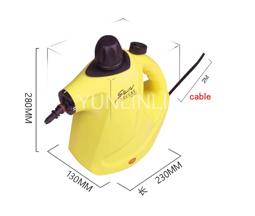 Ручной Электрический пароочиститель, пароочиститель под давлением, бытовой пароочиститель, пароочиститель для домашнего HD-268