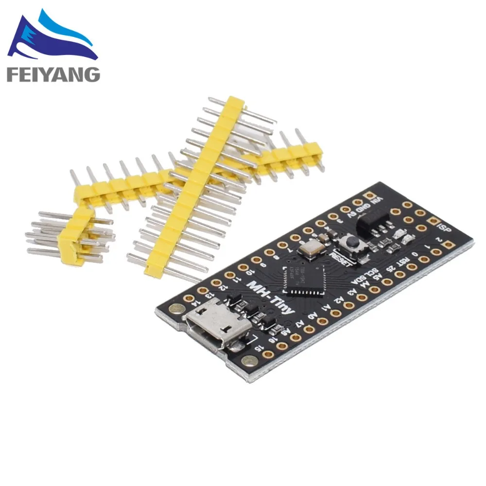 

MH-Tiny ATTINY88 micro development board 16Mhz /Digispark ATTINY85 Upgraded /NANO V3.0 ATmega328 Extended Compatible