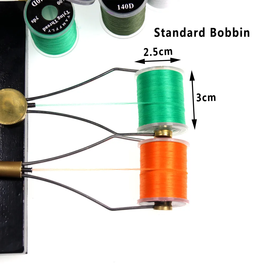 1 шт. 140D нить для завязывания мух для размера 6~ 14 мух форель бас материал для завязывания мух красный оливковый красный серый со стандартной Бобиной