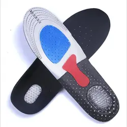 Силиконовая обувь Подушка для ног обувь вставка анатомическая стелька Мужская силиконовая гель
