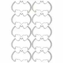 10 шт. мультфильм Животные летучая мышь король форма печенья резак формы для выпечки, фруктовое Украшение Тортов мастикой инструменты