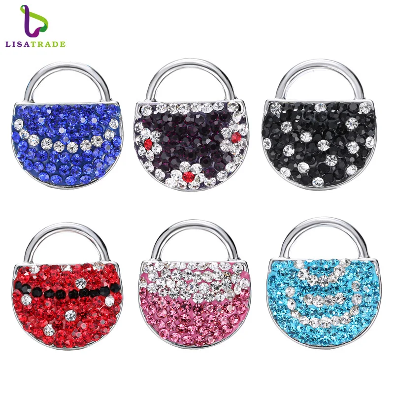 Snap Jewelry 5PCS "Bag" Shaped snap button Fit Snap Button Bracelet and