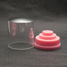 48 отверстий Маленькая плоская Полировочная база для зубных инструментов держатель выставочный стенд с акриловым покрытием Профессиональная Стоматологическая Продукция