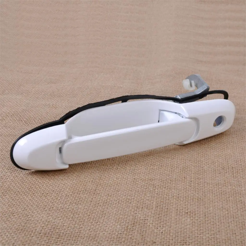 Dwcx White Exterior Front Left Driver Side Door Handle With