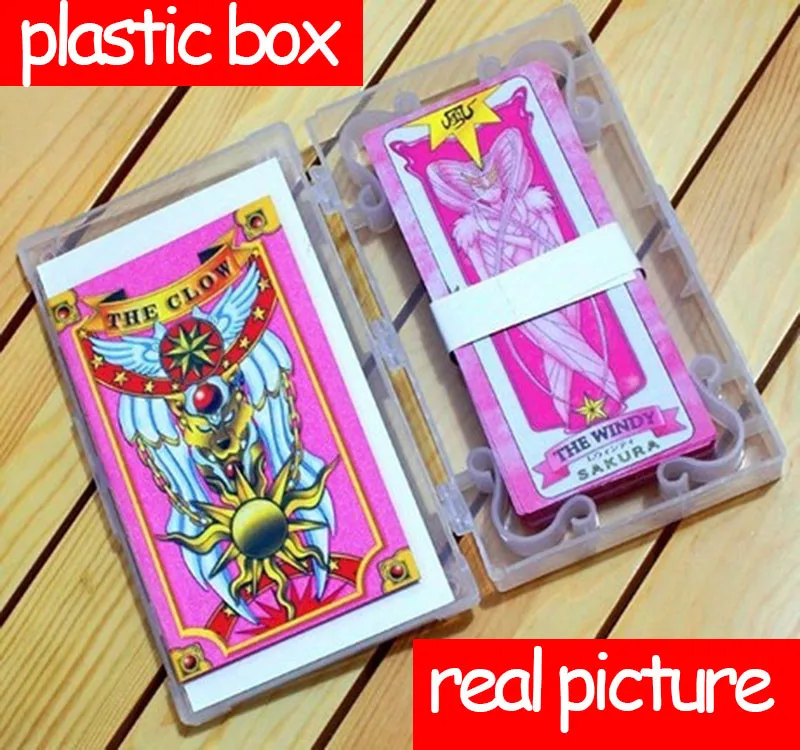 Лидер продаж в стиле Cardcaptor Sakura 55 надеемся Card Captor магические карты Маги Клоу