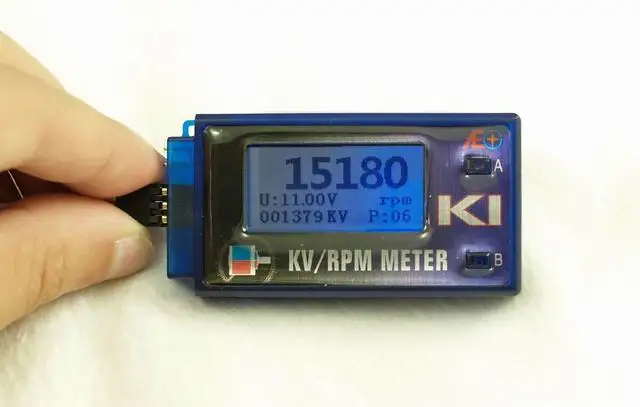 RC самолет KV/RPM метр(K1)/измерение RPM и KV для BL моторов с нагрузкой или без нагрузки