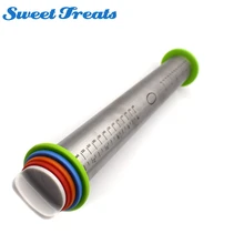 Свистки из нержавеющей стали Скалка 4 регулируемые диски антипригарные съемные кольца тесто пельменей Лапша для пиццы Инструменты для выпечки