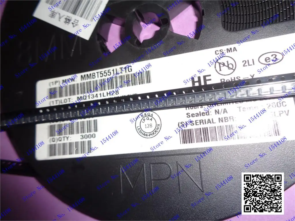 SOT23 MMBT5551LT1G MMBT5551 100 шт. в наличии на складе | Обустройство дома