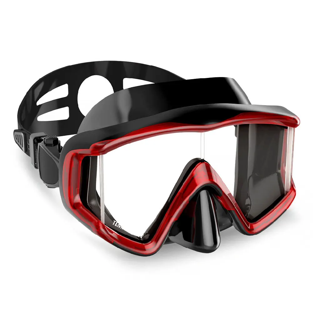 2019 Новая маска для подводного плавания для взрослых HD маска для дайвинга силиконовая + закаленное стекло es
