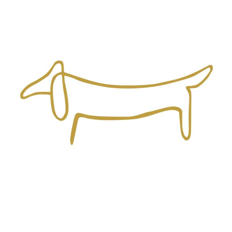 Honk If You Like Wieners Sticker- 5" Decal {WHITE}- Wiener Dog Stickers