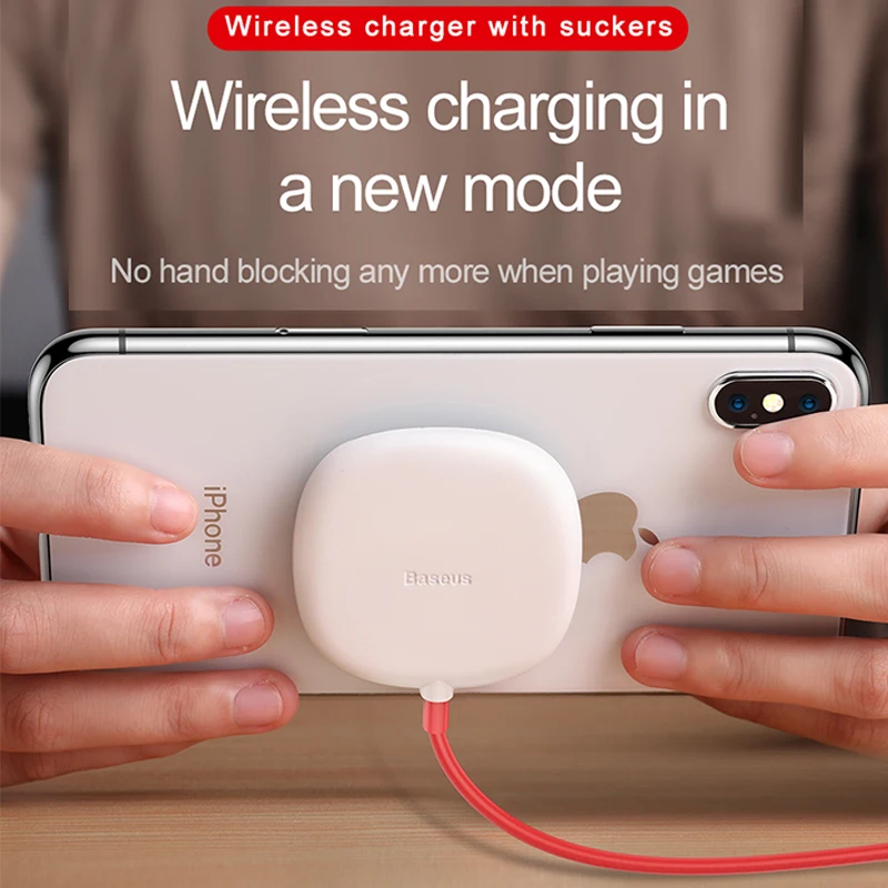 Baseus Spider Suction Cup Wireless Charger For iPhone XR XS Max