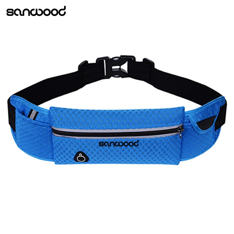 

Unisex Anti-theft Slim Cell Phone Waist Bag Zip Bag