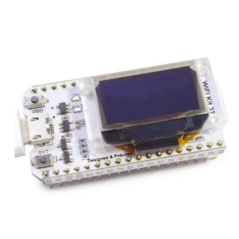 Новый ESP32 Чип wifi Bluetooth Плата развития OLED IOT Kit модуль DOM668|Компьютерные кабели и