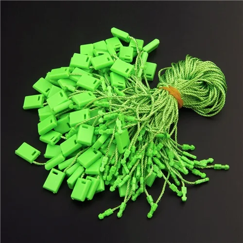 1000 pieces hang tag cord 7 inches quality hang tag string cord for garment price tag seal tag 