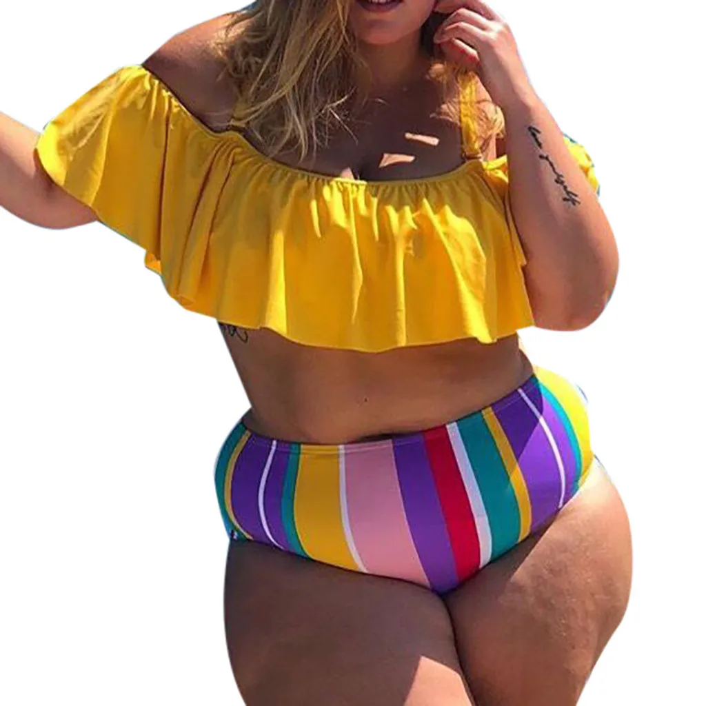 

2019 Fashion Sexy Bikini SetWomen Floral Print Beach Swimsuit Swimwear Bathing Monokini Padded Bikini Summer Swimming Suit 30
