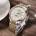 Mode Mens Quarts Uhren Edelstahl Armbanduhr 2018 Herren Uhren Top Marke Luxus Uhr Uhr Relogio Masculino-in Quarz-Uhren aus Uhren bei