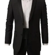 Индивидуальные Бальные платья для мужчин современный костюм из 2 предметов Блейзер шаль воротник смокинг и брюки высокого качества смокинг костюмы