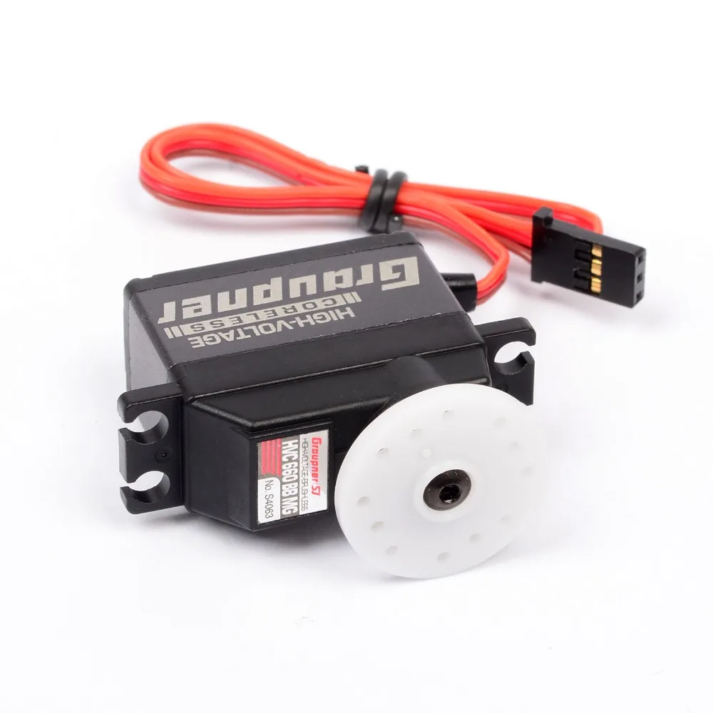 

Graupner HVC 660 BBMG Torque 16mm HV CL RC Digital Servo For Robot RC Boat Car Airplane Heli