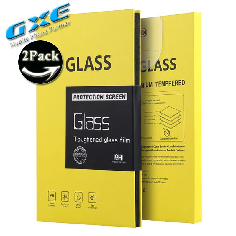 

GXE Tempered Glass(9H/ 0.25D/ 0.26mm)For Microsoft Nokia Lumia 530 550 620 640 XL 650 720 730 950 Screen Protecter Film 2PCS/lot