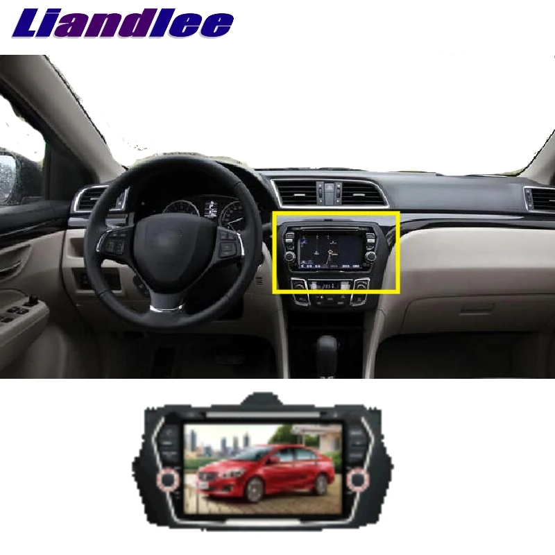 Sale For Suzuki Claz Alivio 2014~2017 LiisLee Car Multimedia TV DVD GPS Audio Hi-Fi Radio Original Style Navigation Advanced NAV 1