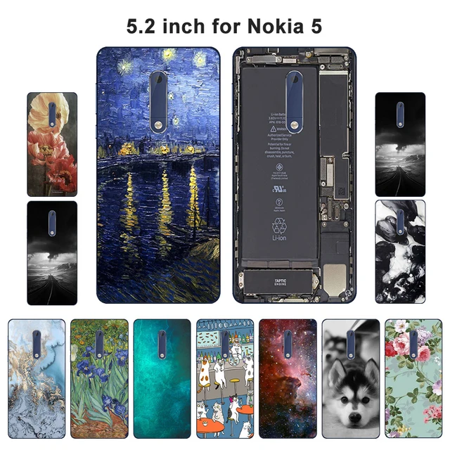 Special Offers Soft TPU Case For Nokia 5 5.2 inch Back Cover For Nokia5 Scenery Painted Cover Protection Thin Light Case Shells Coque Capa Special Offers Soft TPU Case For Nokia 5 5.2 inch Back Cover For Nokia5 Scenery Painted Cover Protection Thin Light Case Shells Coque Capa
