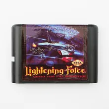 Освещение силы 16 бит MD карточная игра для Sega Mega Drive для Genesis