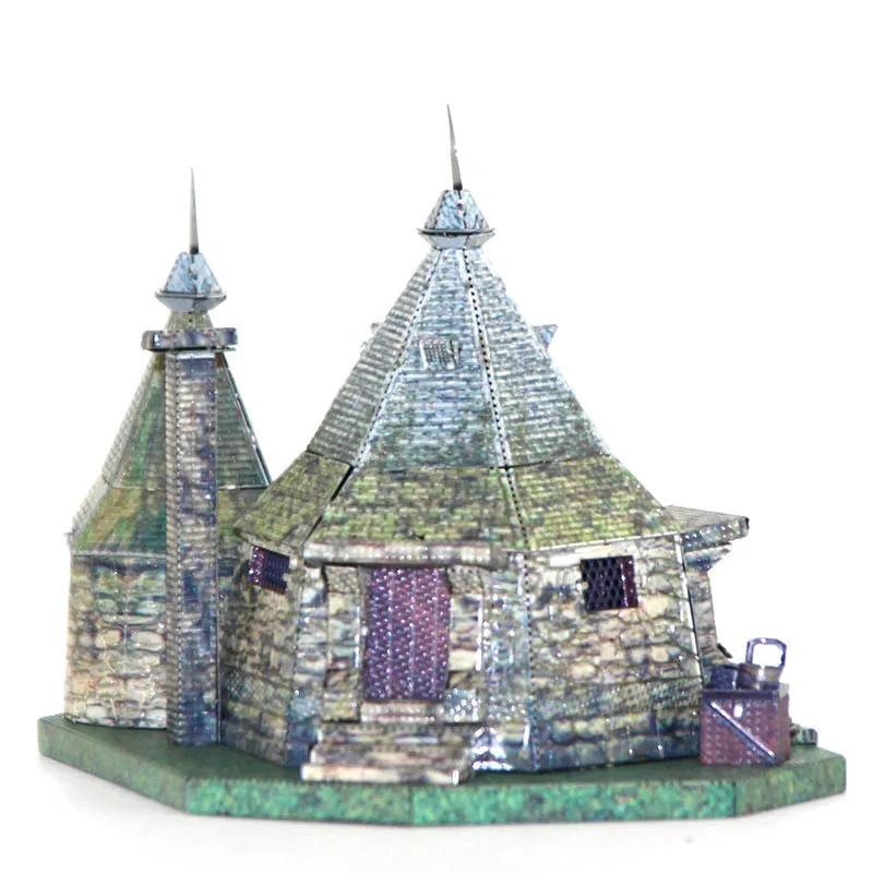 

Unfinished Models HP Rubeus Hagrid House Wizard DIY Toys Model