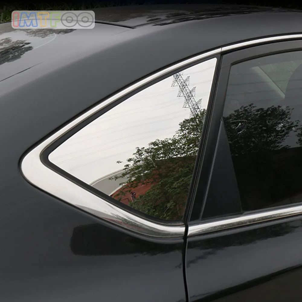 

CAR REAR WINDOW TRIANGLE MOLDING COVER FOR NISSAN SENTRA B17 SYLPHY PULSAR 2016 2017 2018 ACCESSORIES CAR STYLING