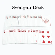 Svengali Deck Magic Gimmick Card Tricks Magician Trick Cards Close Up Street Prop Easy to do Drop Shipping