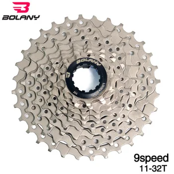 

MTB Mountain Bike Bicycle Cassette Freewheel 9 Speeds Flywheel 11-32T Bicycle Parts Flywheel Easy and effortless for Riding