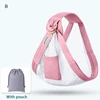 Baby Wrap Carrier Newborn Sling Dual Use Infant  Nursing Cover Carrier Mesh Fabric Breastfeeding  Carriers Up to 130 lbs (0-36M) ► Photo 3/6