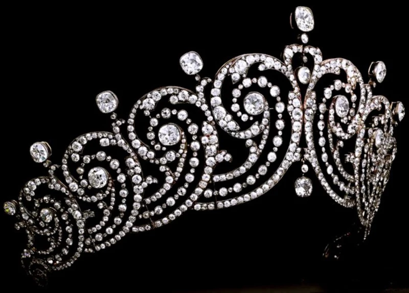 Himstory королевская блестящая принцесса полный Циркон тиары для невесты короны Ретро Европейский ободки для волос Свадебные аксессуары для волос Выпускной украшения