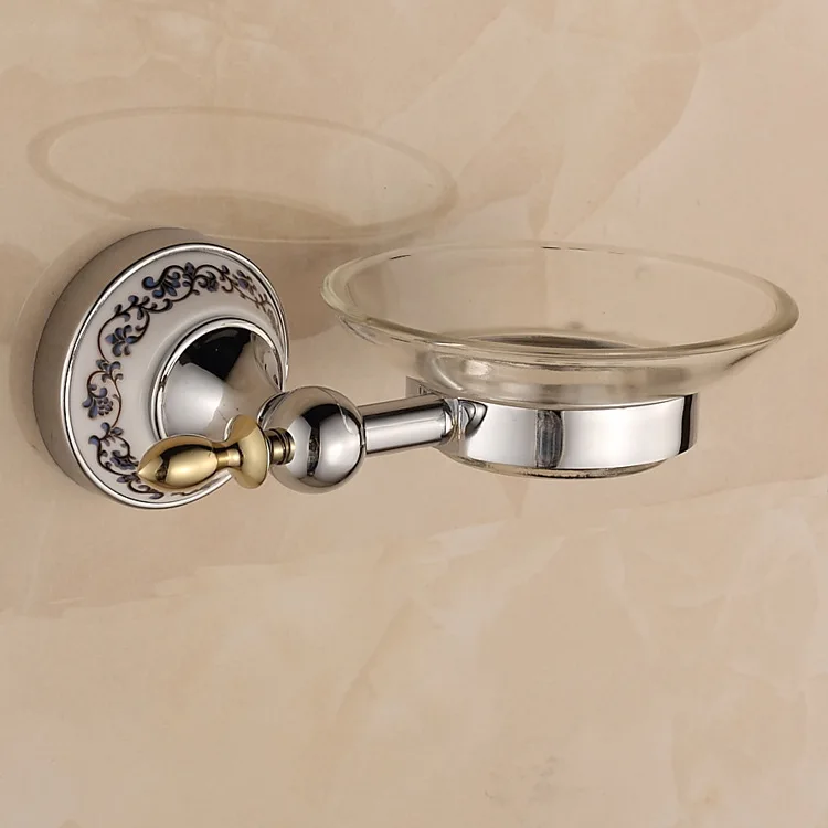 European Style Blue and White Porcelain Antique Soap dishes Holder