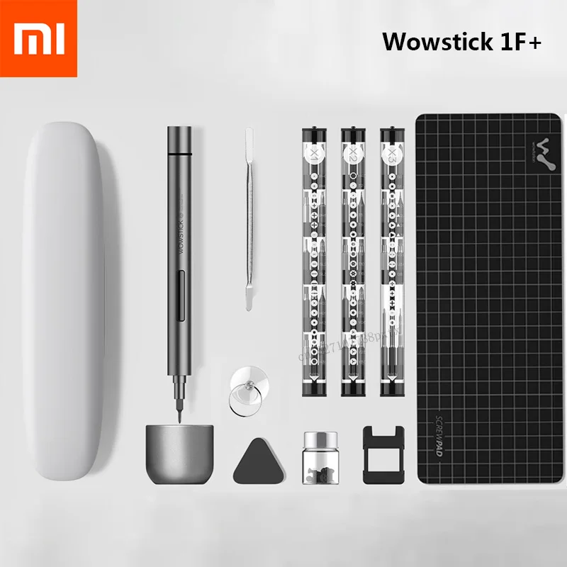 

Original XIAOMI Mijia Wowstick 1F+ 64 In 1 Electric Screw Mi driver Cordless Lithium-ion Charge LED Power Screw mijia driver kit