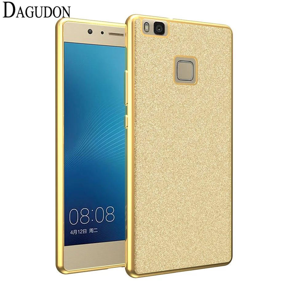 DAGUDON чехол для huawei P9 Lite 2016 роскошный блестящий яркий порошок из термополиуретана