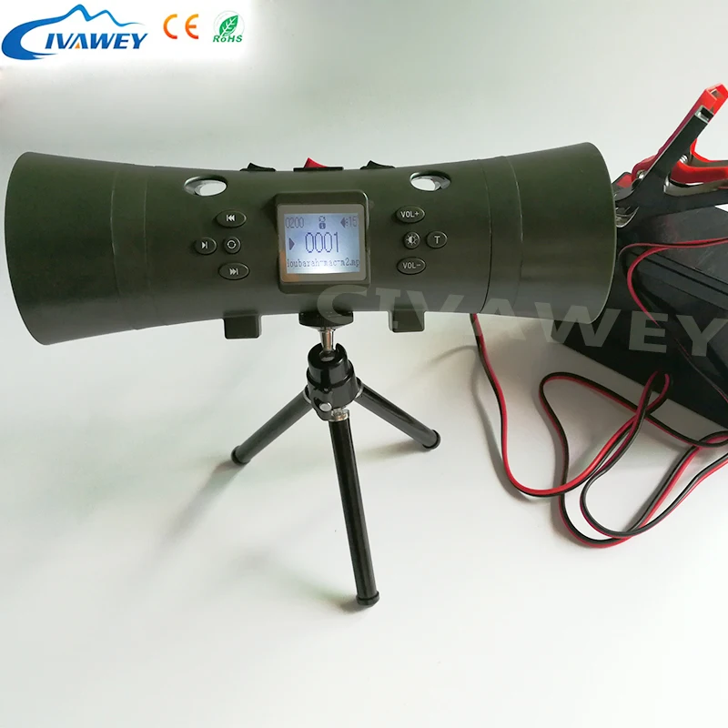 Новинка 200 звуковой встроенный динамик 2*35 Вт для охоты mp3 птиц электронный звонок