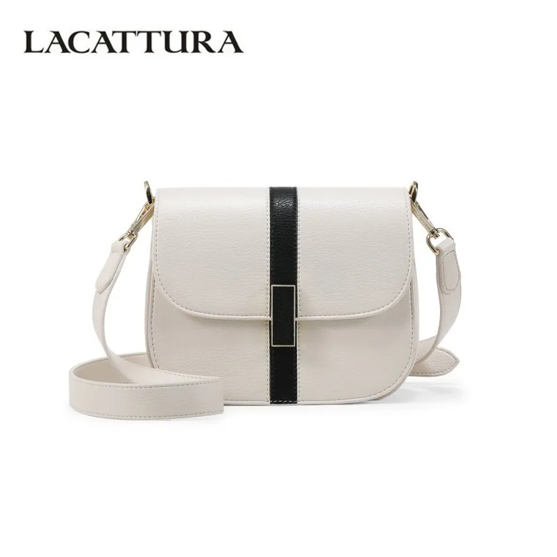 

LACATTURA New 2019 Designer Small Handbag Womens Messenger Bags Luxury Crossbody for Ladies Fashion Shoulder Bag