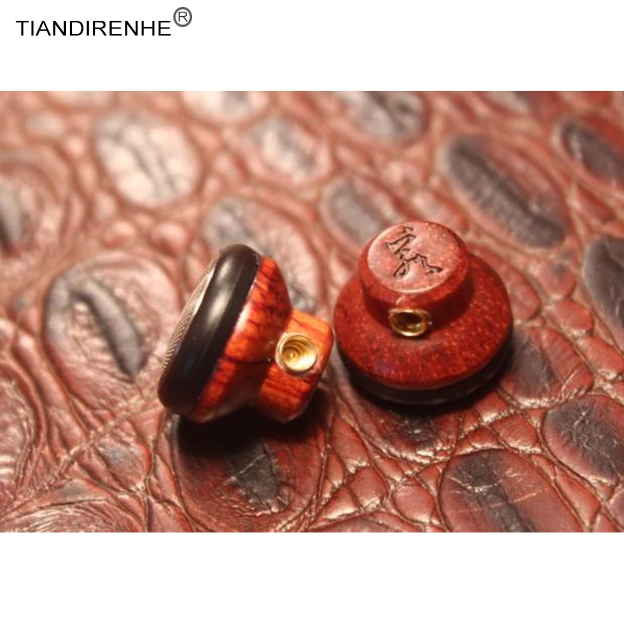 MMCX Джек DIY SE215 наушники Древние китайские красные сандаловые деревянные ручной