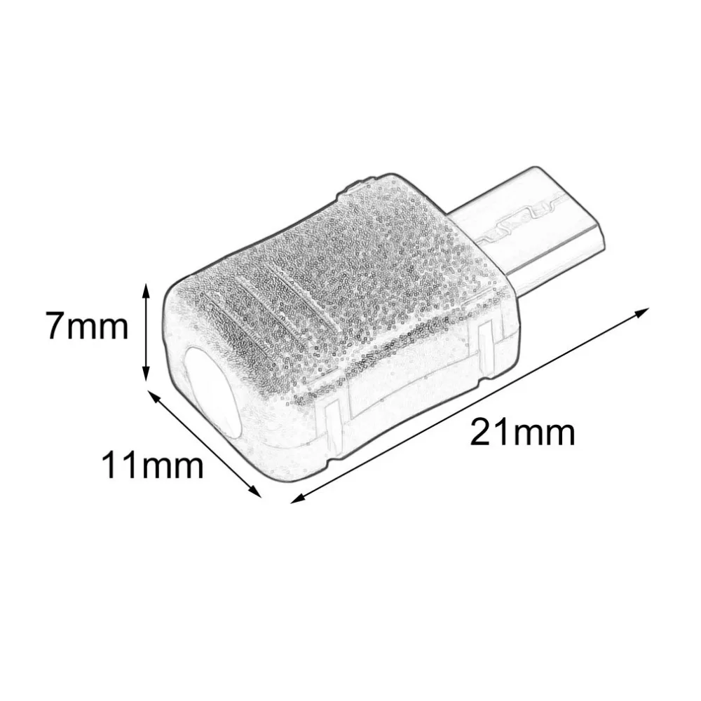 Новинка; 10 шт. Micro USB разъем высокое качество микро USB DVB T Порты и разъёмы Мужской 5-контактный разъем Пластик Чехлы Набор «сделай сам» для Лидер продаж