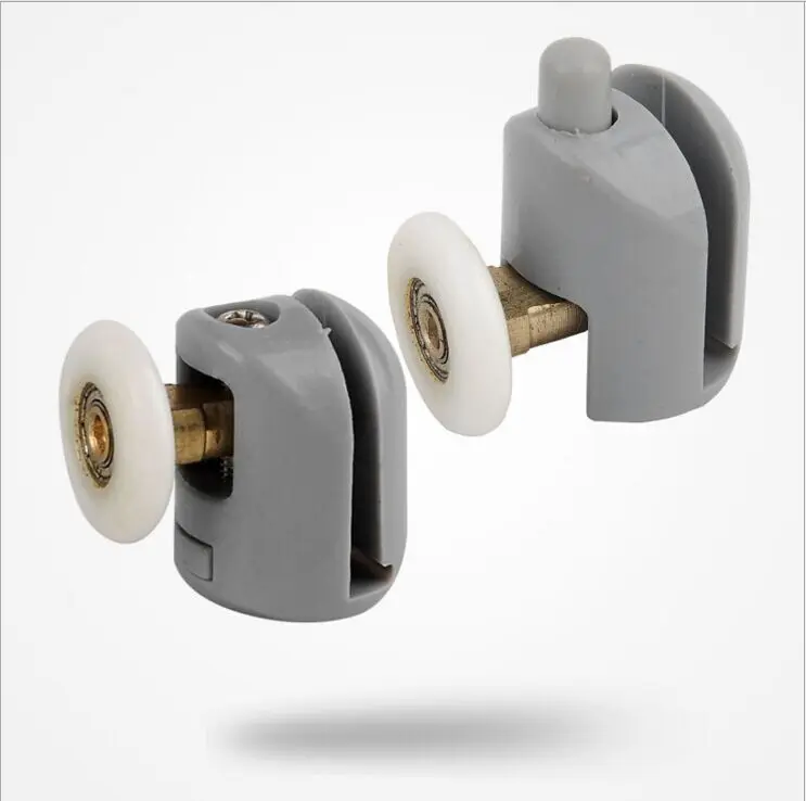 

New 8pcs Single Shower Door Enclosures Rollers Runners Wheels Pulleys 25mm Dia