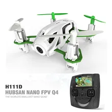 Hubsan FPV Дрон с камерой для H111D Q4 5,8 Г Радиоуправляемый квадрокоптер с 720 P HD Камера режим удержания высоты RC Quadcopter RTF