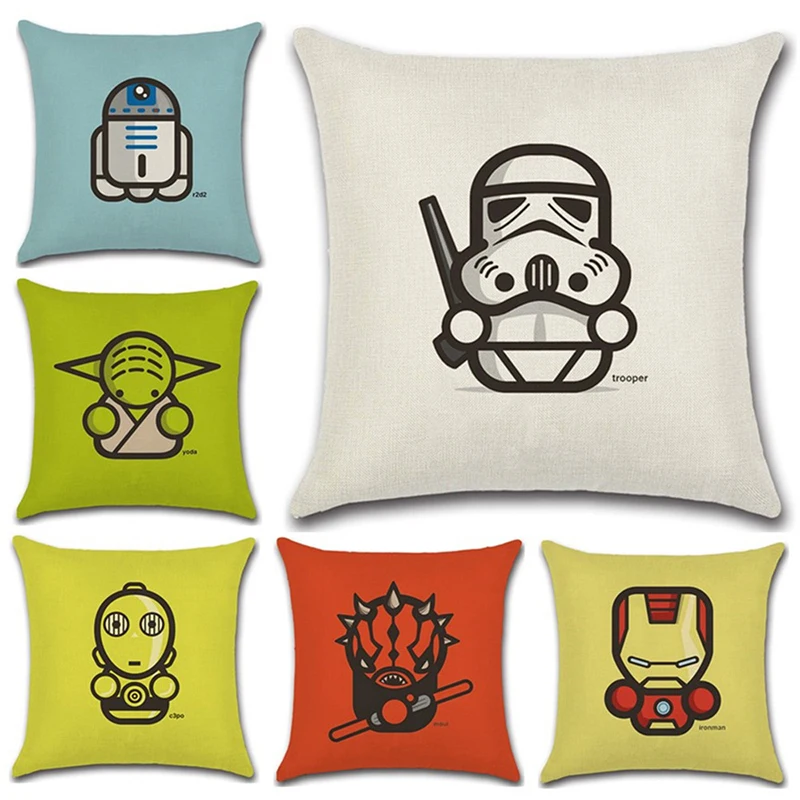 Yiwumart لطيف ستار عناق الكتان المخدة غطاء الوسادة ل الزخرفية المنزلية مكتب سيارة أريكة لينة النوم الوسائد غطاء Yiwumart لطيف ستار عناق الكتان المخدة غطاء الوسادة ل الزخرفية المنزلية مكتب سيارة أريكة لينة النوم الوسائد غطاء