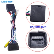 LEEWA Android Car Media Player Navi Radio CANBUS SCATOLA di cablaggio Per La Volkswagen Golf 5/6/Polo/ passat/Jetta/Tiguan/Touran #2012