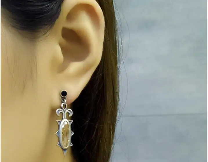 Серьги подвески из серебра 925 пробы в виде заката|dangle drop earings|dangle earringsdrop dangle earrings |